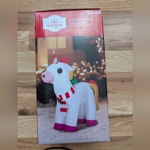 Christmas  inflatable Unicorn
